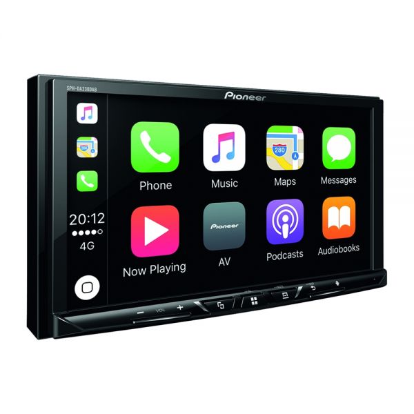 Pioneer DAB-Moniceiver SPH-DA230DAB Bluetooth Multimediasystem