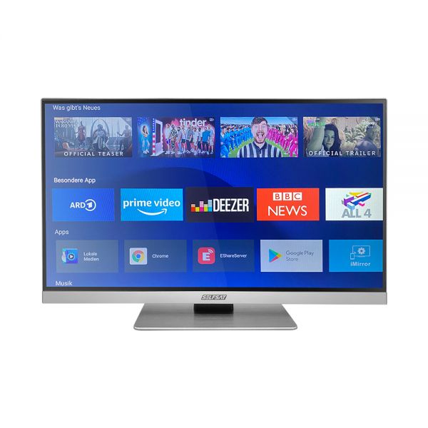 Selfsat SMART LED TV 1260 60 cm 24" rahmenlos DVB-S2/C/T2 HD Tuner mit WLAN Bluetooth