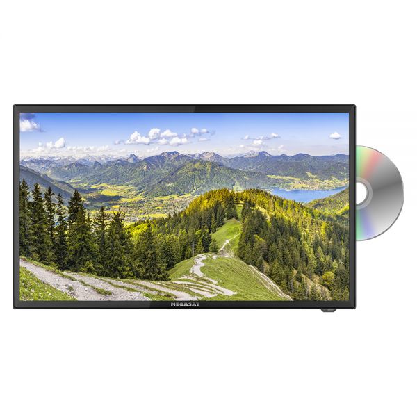 Megasat Royal Line III 22 DVD Camping 21,5" 54,6cm LED TV DVB-S2/-T2/-C 12V 230V Fernseher