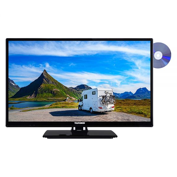 Telefunken XH24E401VD LED-Fernseher 61cm 24 Zoll HD DVD TV 400Hz DVB-T2/C/S2 gebraucht