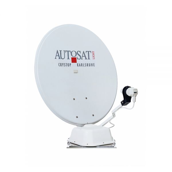 CRYSTOP AutoSat Light S65 Vollautomatische Satellitenantenne Sat System 65cm Camping