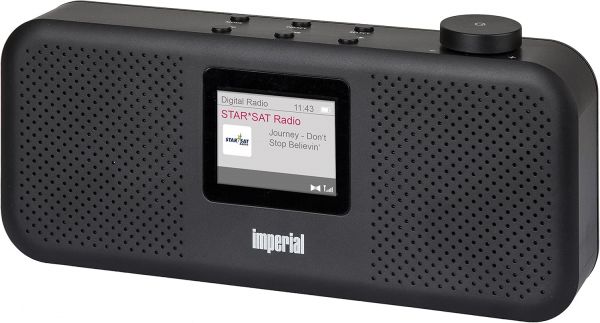 Imperial DABMAN 16 schwarz DAB+ Stereoanlage Stereoradio DAB / UKW Radio mobil