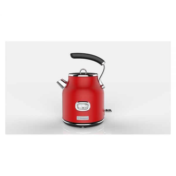 Westinghouse Retroline Wasserkocher Kocher WKWK148RD Retro rot