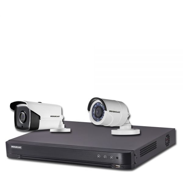 HSC 7800 Kamerasystem 2MP Video Überwachung Überwachungssystem 2 Kamera 1x HSC20 HSC10