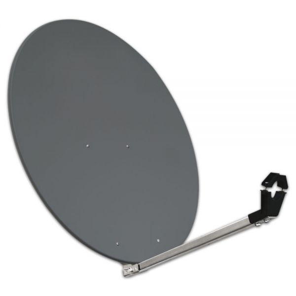 80cm Megasat Aluminium Classic Sat Spiegel SQ Antenne Alu Satelliten anthrazit 80 cm