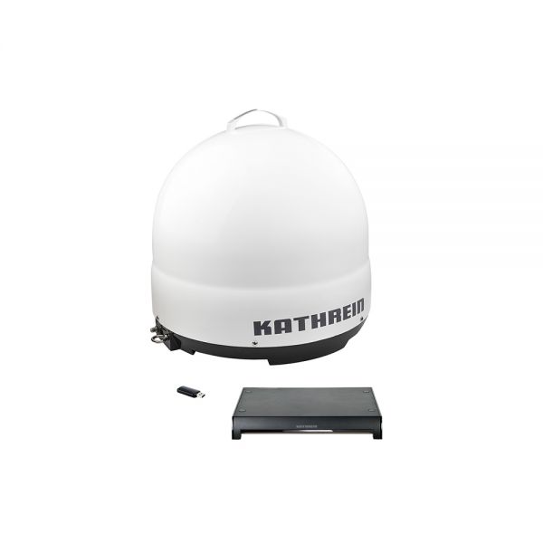 Kathrein CAP 500M plus mobile portable vollautomatische Streaming Sat Antenne Anlage Camping