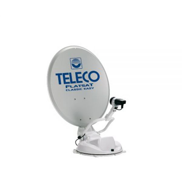 Teleco FlatSat Classic S65 Single Vollautomatische Satellitenantenne Sat System 65cm Camping