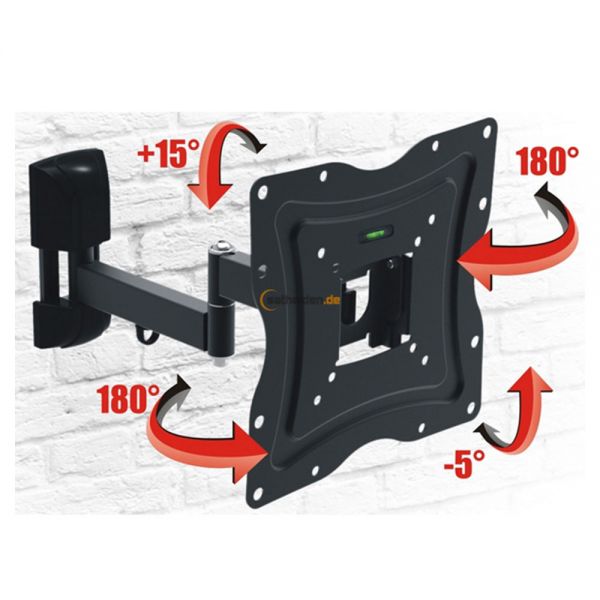 Opticum AX Flexi Duo TV Wandhalterung 13-42 Zoll ausziehbar schwenkbar neigbar