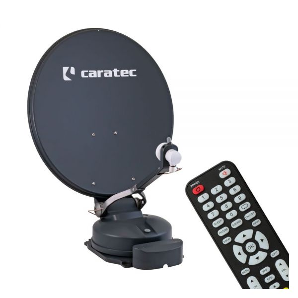 Caratec Sat-Antenne CASAT600S.04 60cm vollautomatische Satelliten Sat Antenne Camping