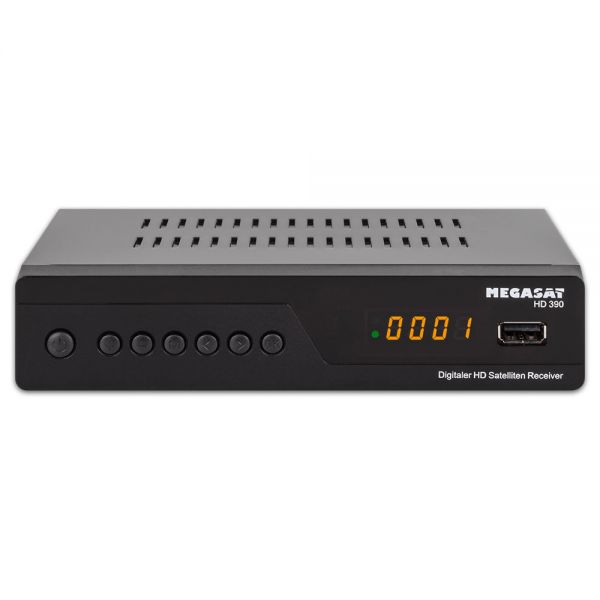 Megasat HD 390 HDTV Sat Receiver digital Full HD 1080p USB Unicable