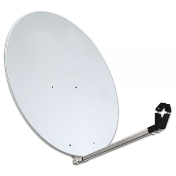 80cm Megasat Aluminium Classic Sat Spiegel SQ Antenne Alu Satelliten lichtgrau 80 cm