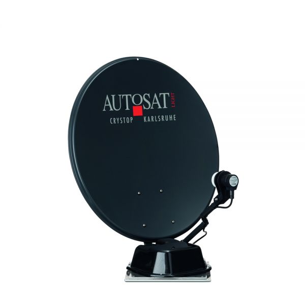 CRYSTOP AutoSat Light S65 Blackline Vollautomatische Satellitenantenne Sat System 65cm