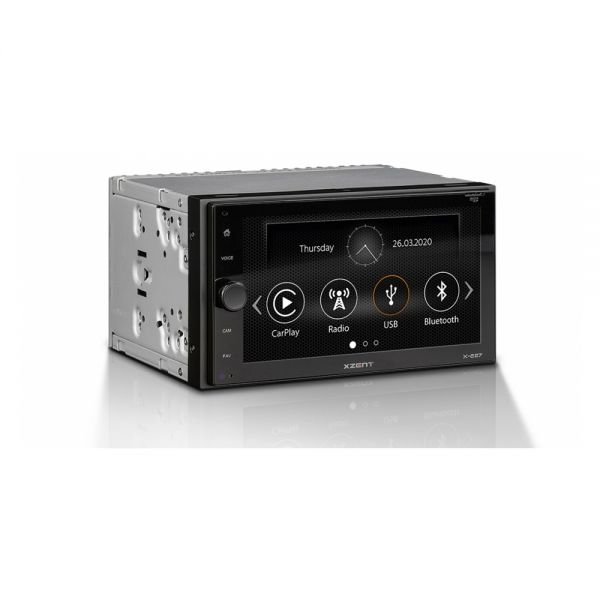 XZENT X-227 Multimediasystem 2-DIN Infotainer mit DAB+ USB Bluetooth