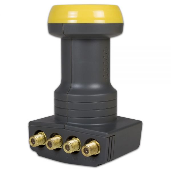 Humax 106 Gold Quattro Sat LNB HD 40mm feed Satelliten 0,1dB Digital HDTV