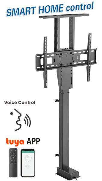 my wall HP 63-2 A motorisierter TV-Lift zum Einbau in Möbel für Fernseher TV 37-80 Zoll 60Kg