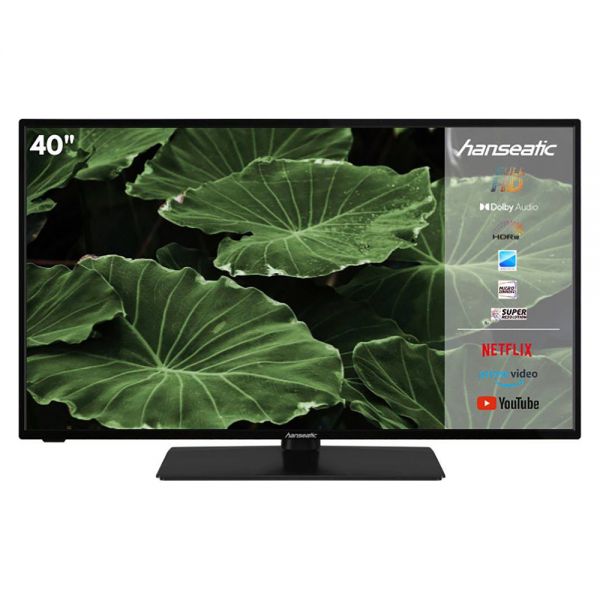 Hanseatic 40F700FDS LED-Fernseher 102cm 40 Zoll Full HD Smart TV 600Hz HDR10 HLG gebraucht