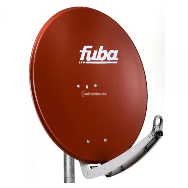 Fuba DAA 850 R Satellitenspiegel 85 cm rot Alu Satelliten Sat Spiegel Schüssel