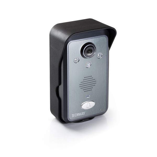 Technaxx Zusatzkamera für TX-59+ drahtlos Video Türkamera Funk Kamera Türtelefon